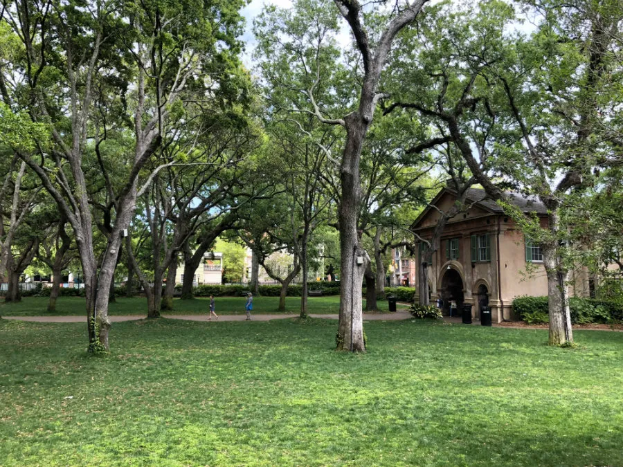 A Charleston Getaway weekend guide includes a walk through the campus of the College of Charleston