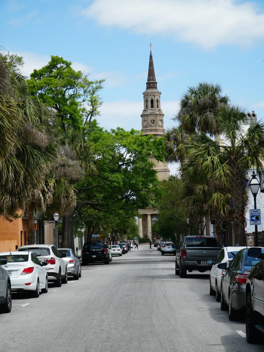 One of many churches in Charleston, SC