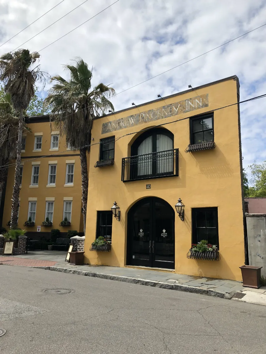 The Andrew Pickney House is a wonderful place to stay on a Charleston Getaway
