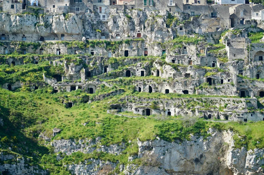 The caves of Matera Italy
