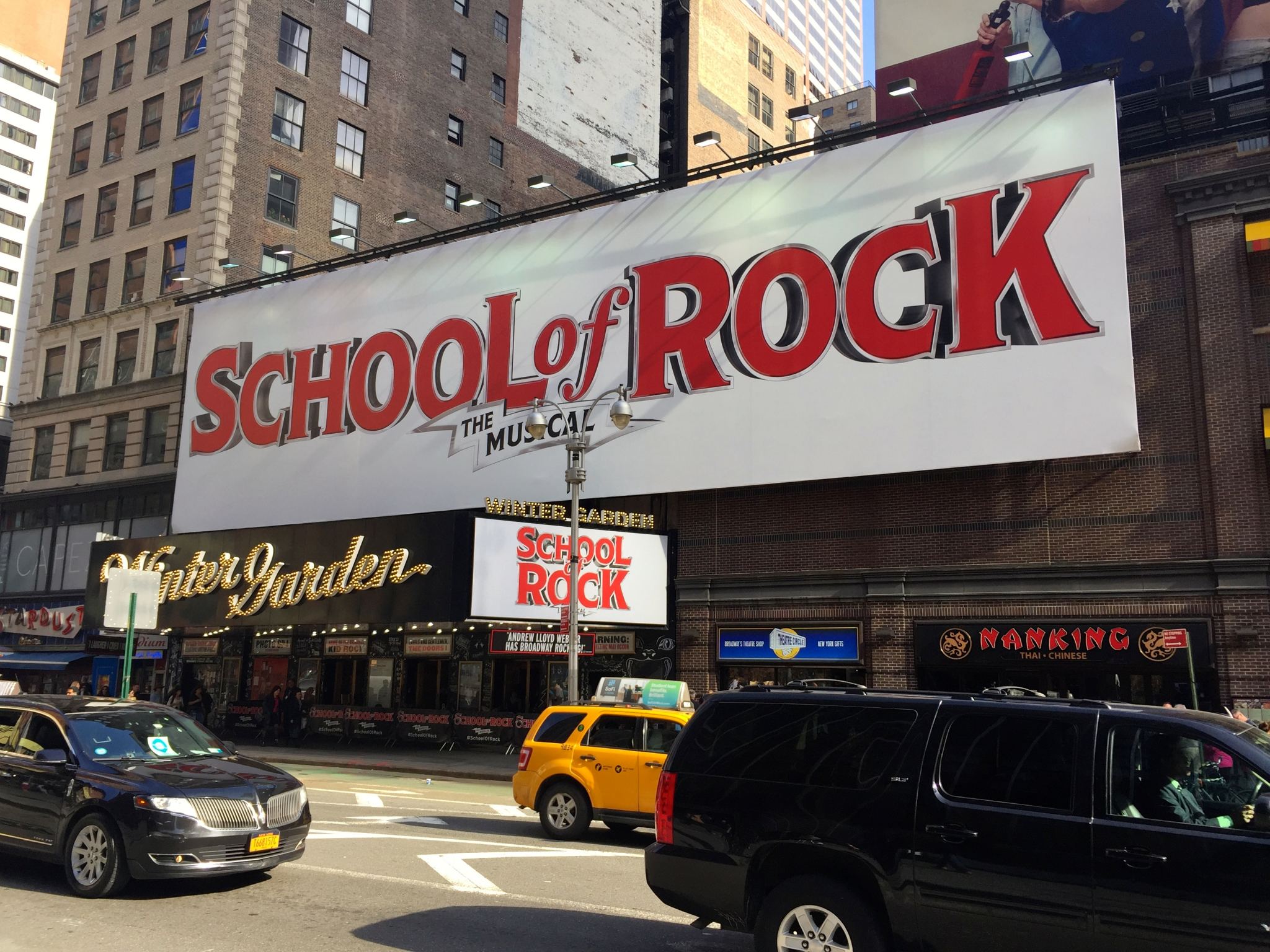 School of Rock on Broadway for 24 hours in New York City travel fix