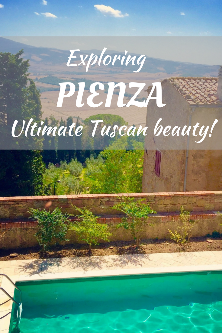 Exploring the beautiful town of Pienza in Tuscany. The perfect day trip.