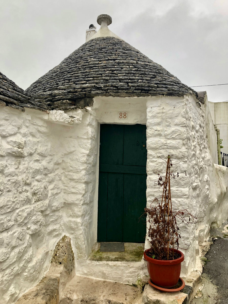 A trullo in Alberobello Puglia Italy