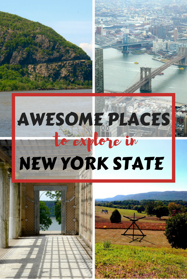 People often associate the state of New York with New York City, but it is a big state! Think mountains, lakes, river life, country towns and farm land in addition to big city culture. Our travel wish list for New York is always expanding, we love our home state!