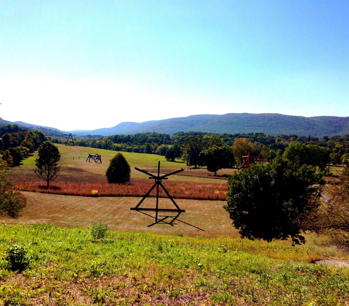 Storm King Art Center in the Hudson valley is where art meets nature.