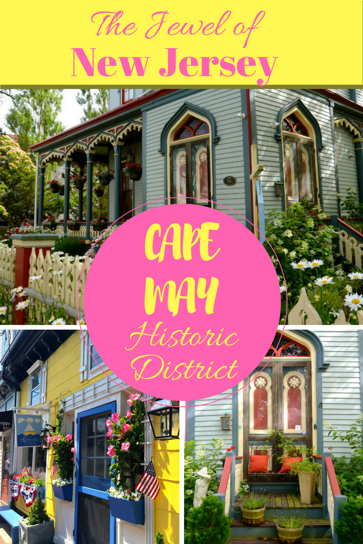 Cape May New Jersey is the state's jewel with all of its Victorian architecture charm.
