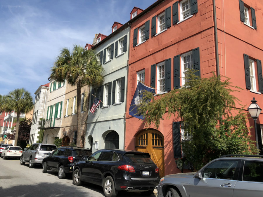 Charleston architecture, row houses