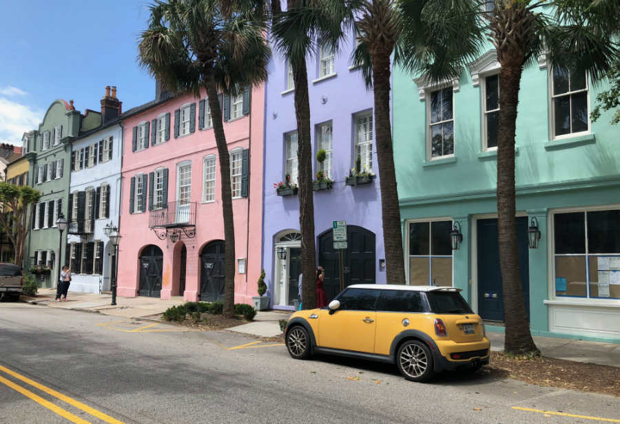 Charleston architecture, Rainbow Row