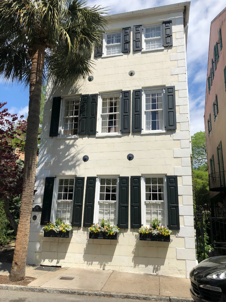 Walking around the French Quarter in Charleston, SC