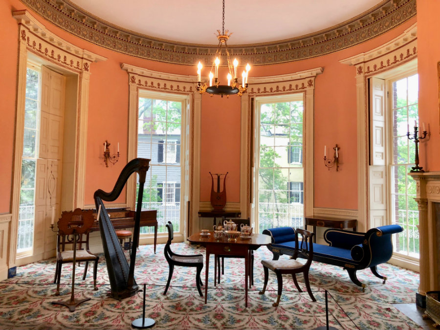 Tour of the Nathaniel Russell House in Charleston, SC