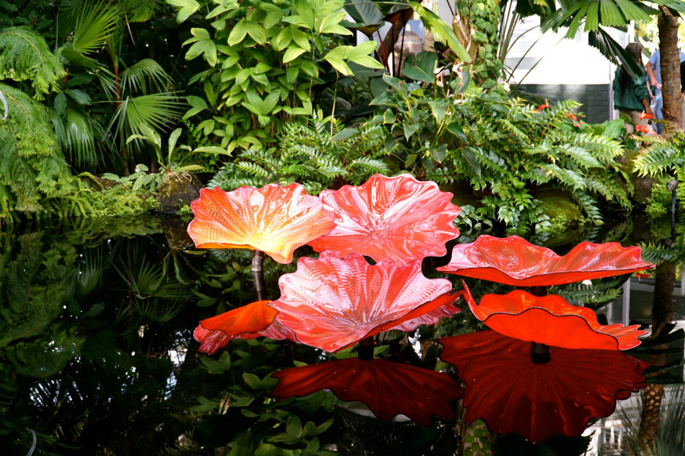 Chihuly-lilly-pads-persian-pond-new-york-