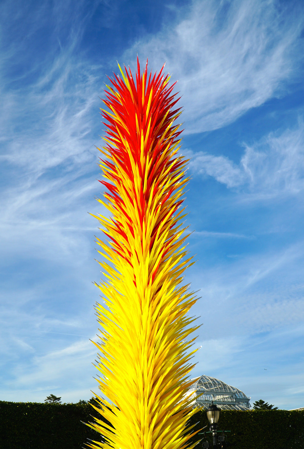 Images of the Chihuly exhibition at the New York Botanical Garden.