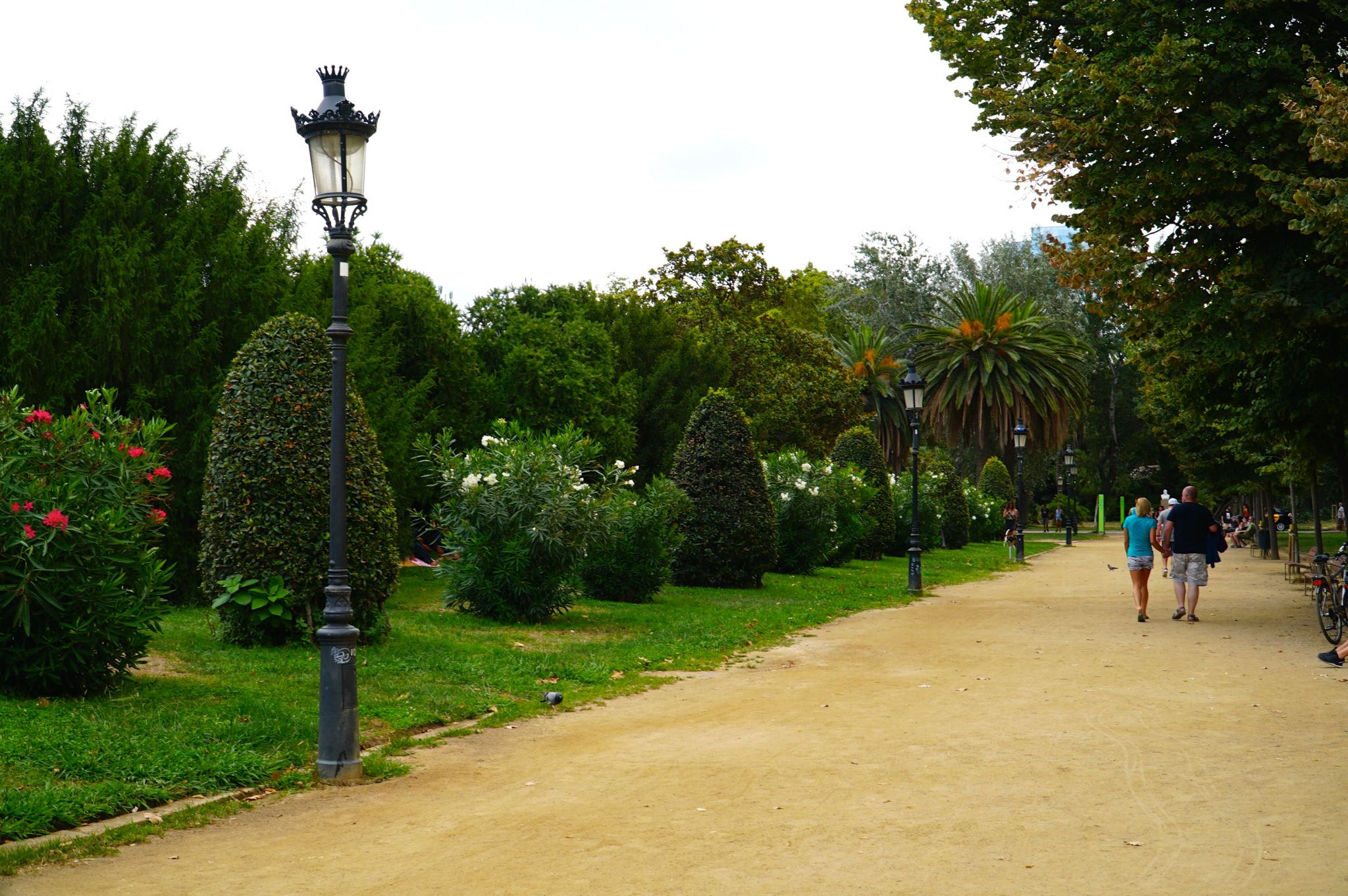 Exploring Ciutadella park in Barcelona.
