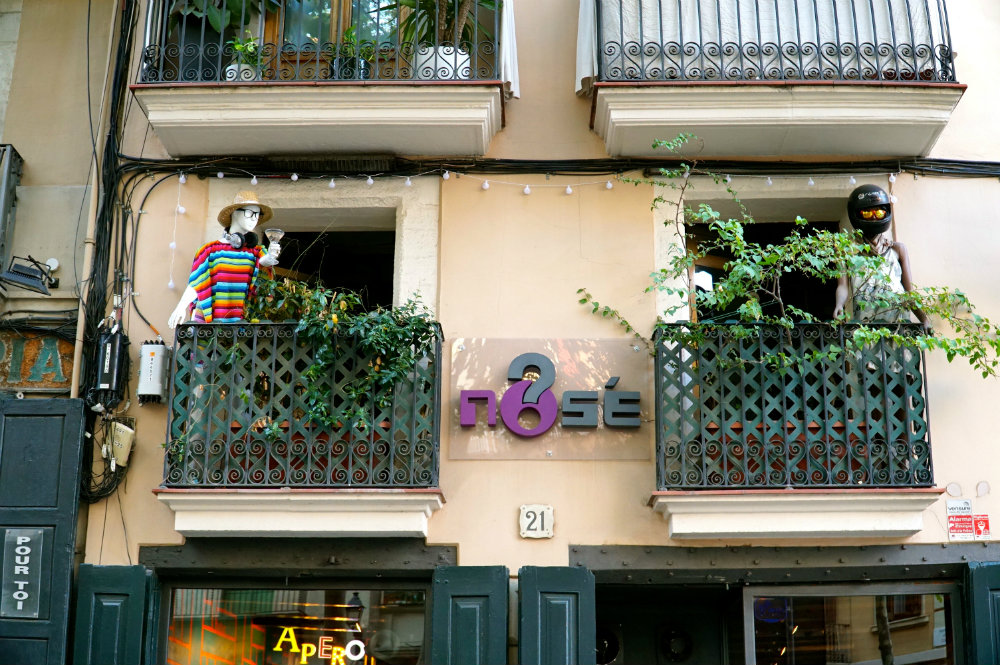 Looking at the charming quirkiness of El Born in Barcelona.