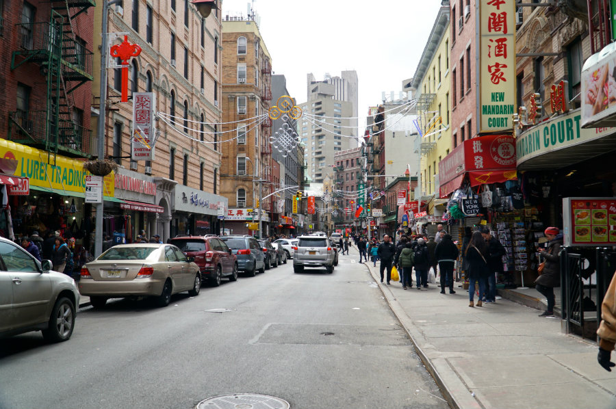 Exploring Chinatown in NYC