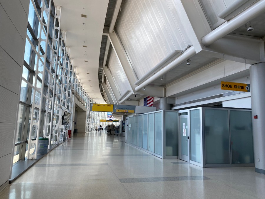 Flying out of Newark airport during Covid-19