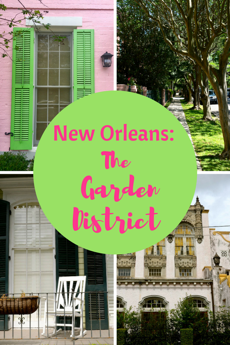 Exploring the Garden District in New orleans