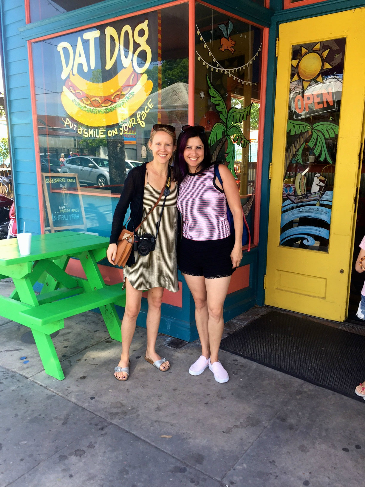 Blogger meet up in the Garden District in New Orleans!
