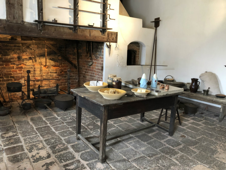 A tour of Mt. Vernon outside of Washington, D.C., George Washington's plantation