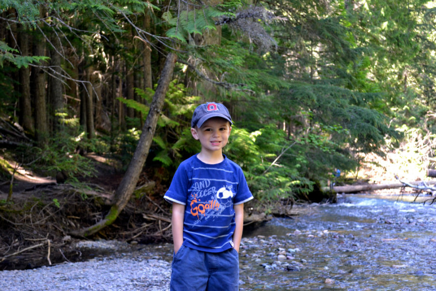 Glacier national Park family vacation, Avalanche Lake
