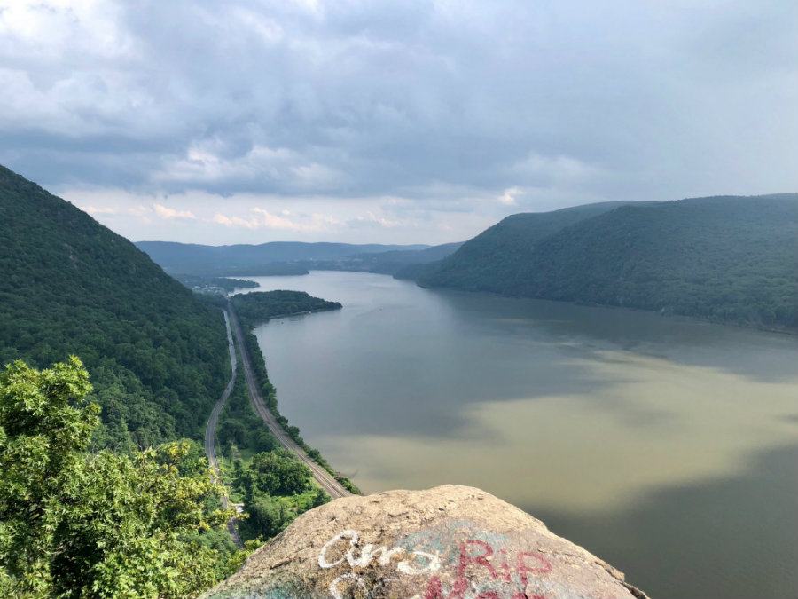 Summit of Breakneck Ridge in Cold Spring, NY