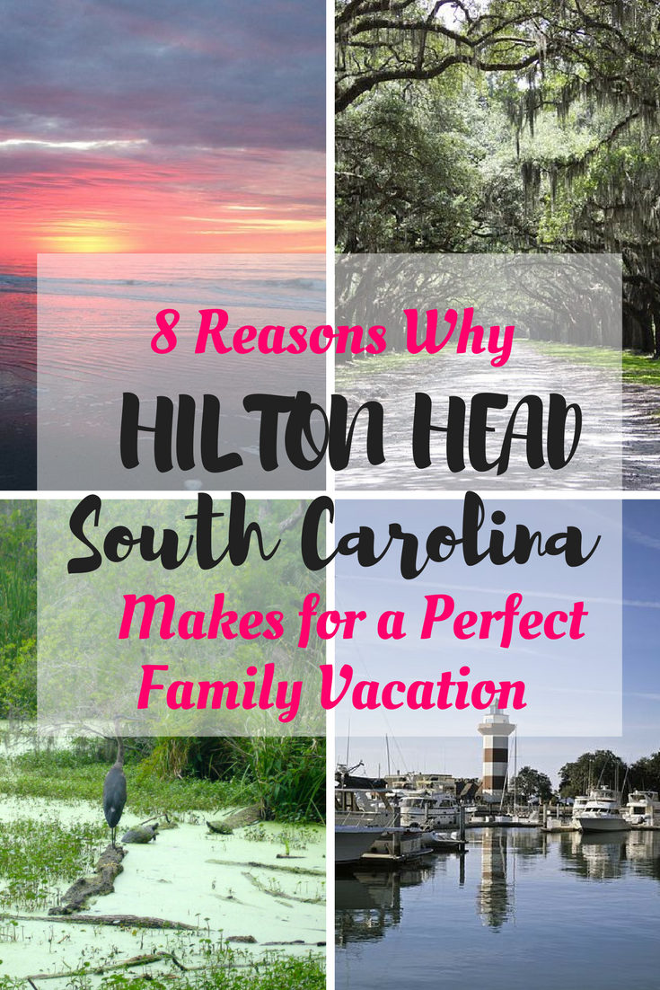 Hilton Head island in South Carolina makes for a perfect family vacation destination because it's easy, has a ton of beaches and lots of outdoor activity.