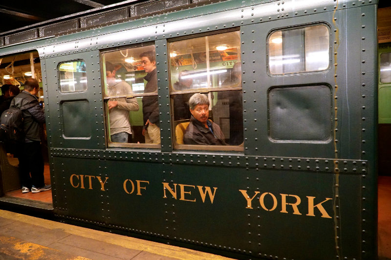 All aboard the Holiday Nostalgia Train in New York City