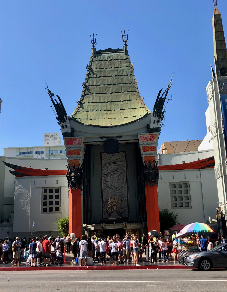 Hollywood Walk of Fame with kids