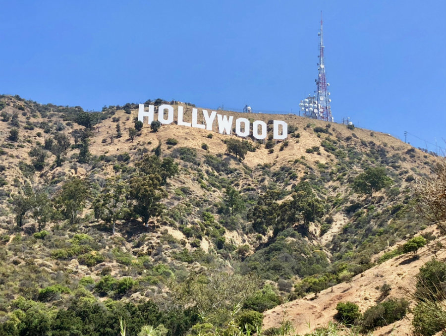 Hollywood with kids, the Hollywood Sign