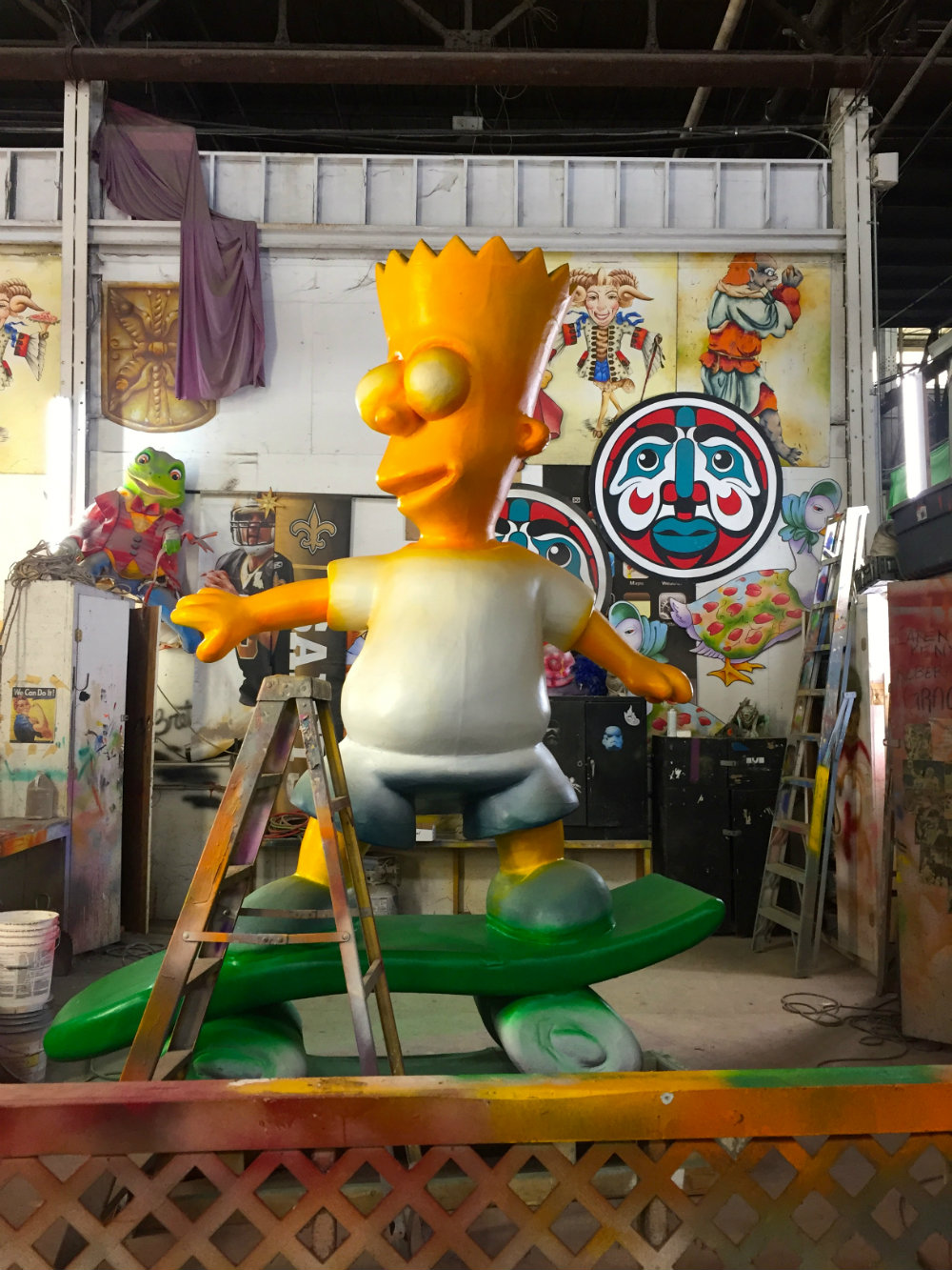 bart-simpson-mardi-gras-float-