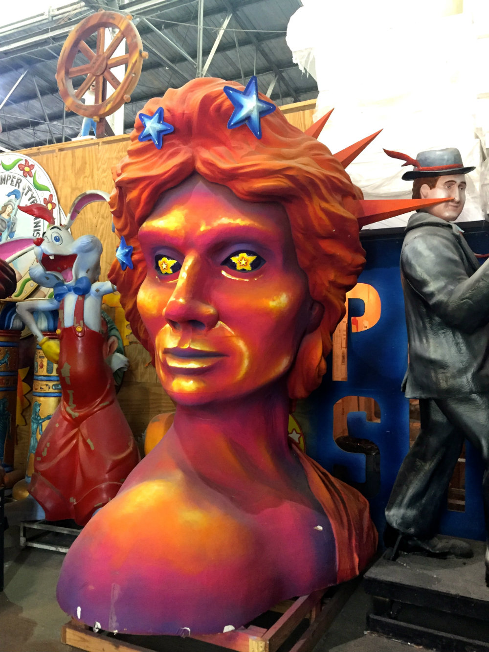 Mardi Gras float at Mardi Gras World