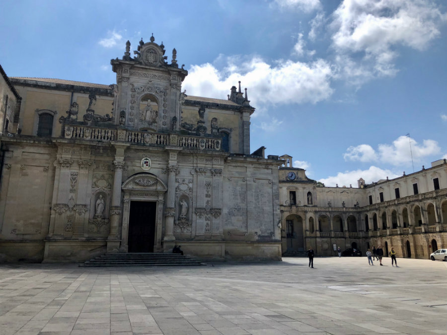 Lecce Cathedral in Lecce, Puglia