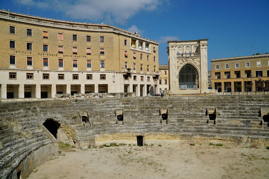 Lecce, Roman amphitheater 
