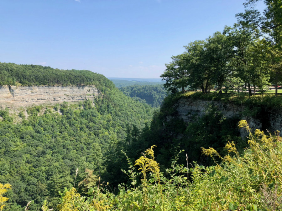 Letchworth state park hiking