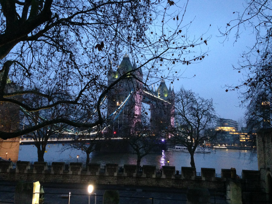 Tower Bridge on a London family vacation