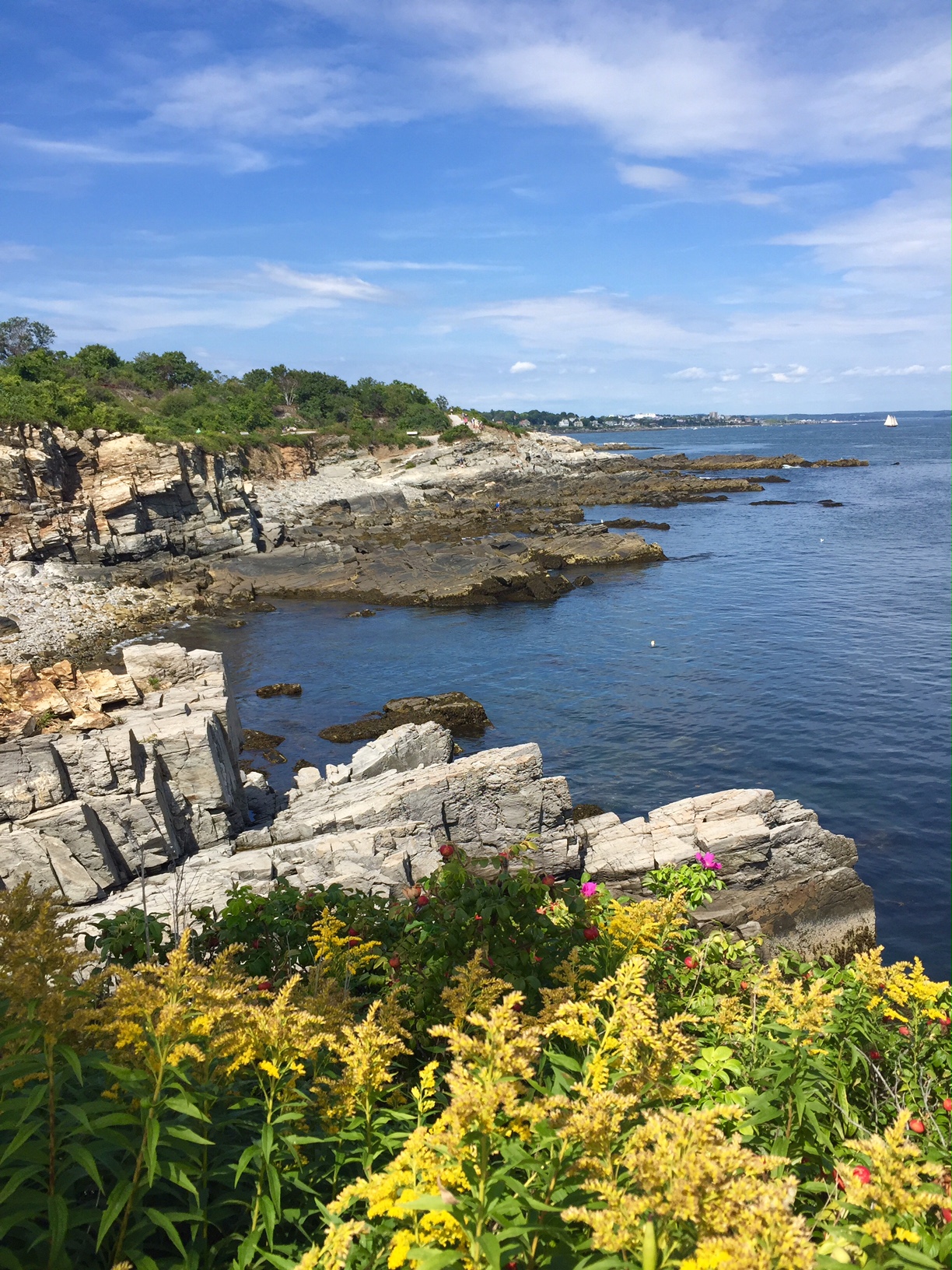 A visit to the beautiful Portland headlight in Portland, Maine