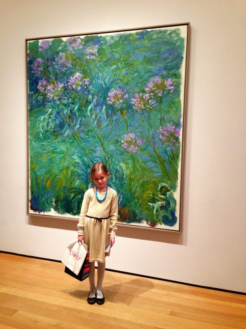 Family visit to Moma in NYC.