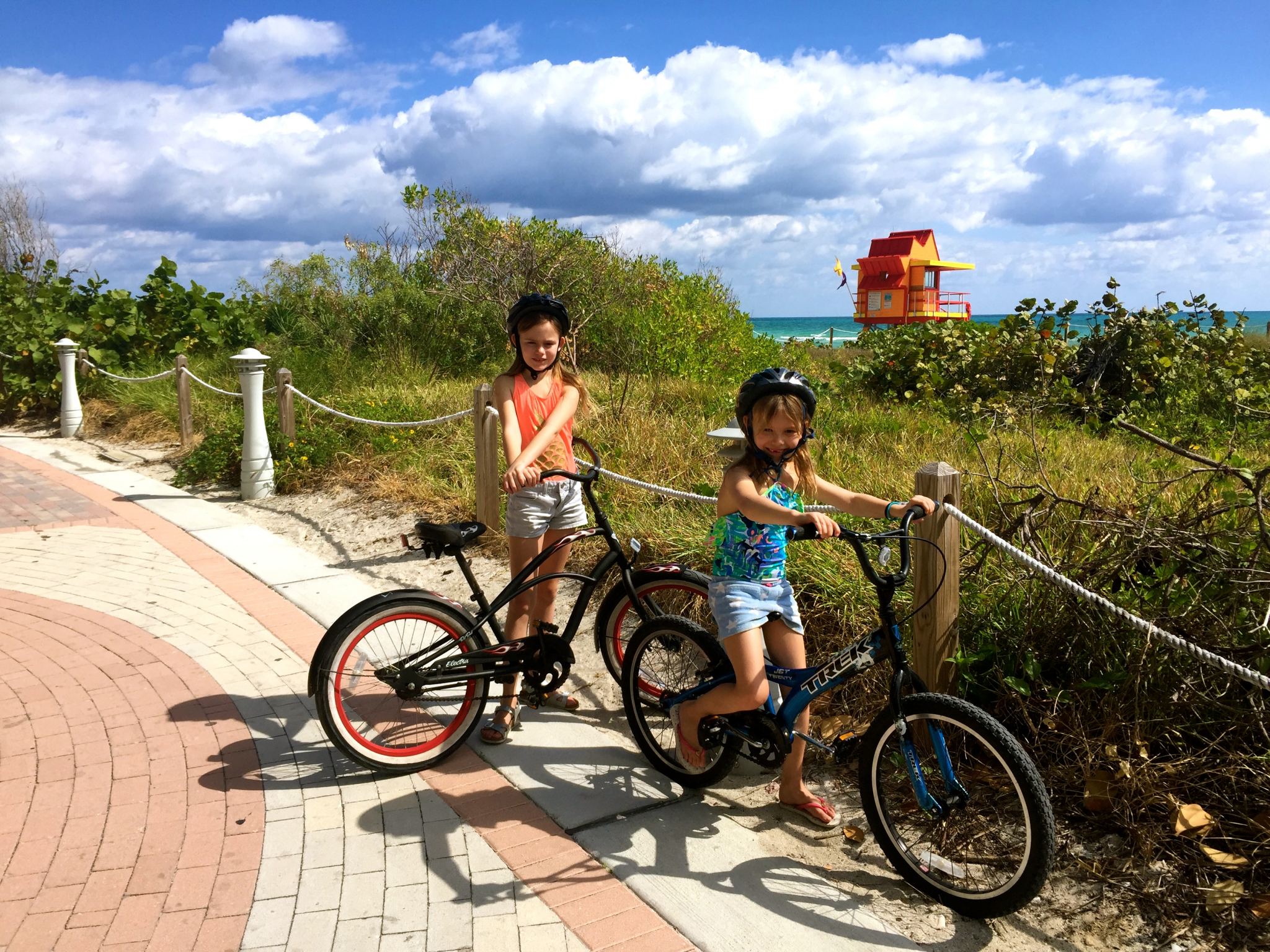 family activities in Miami includes biking