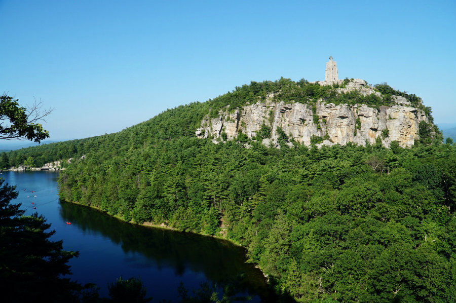 Mohonk Mountain House day pass, hiking the property