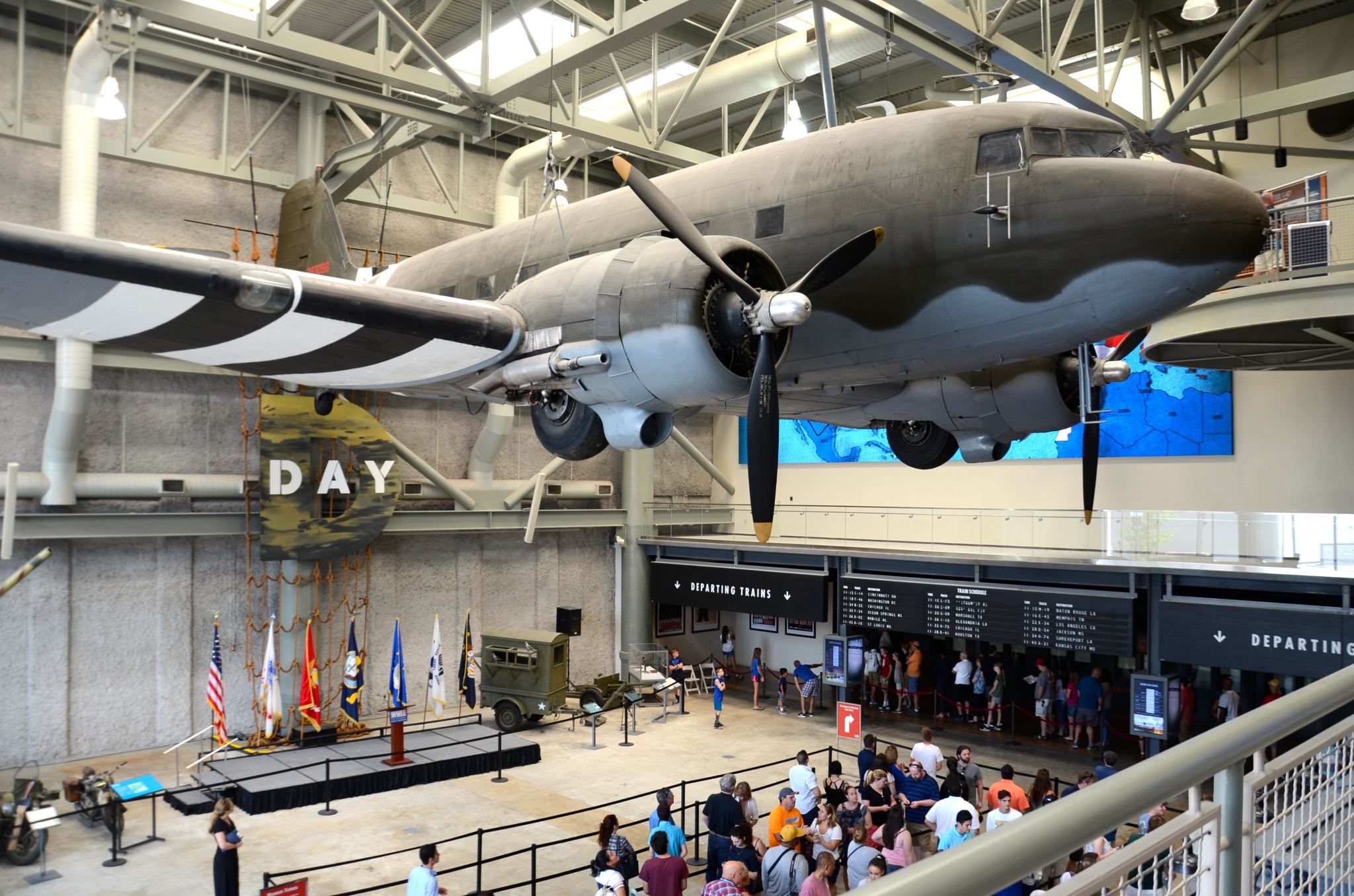 A visit to the World War 2 Museum in New Orleans with kids.