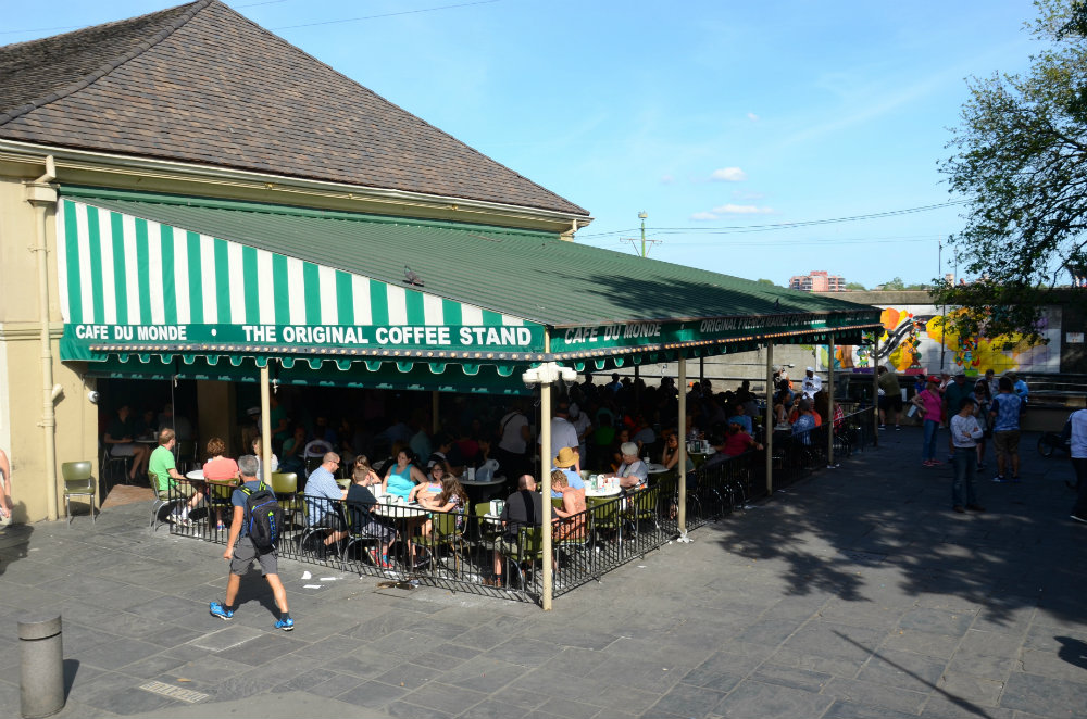 Cafe du Monde is a must do in New Orleans with kids