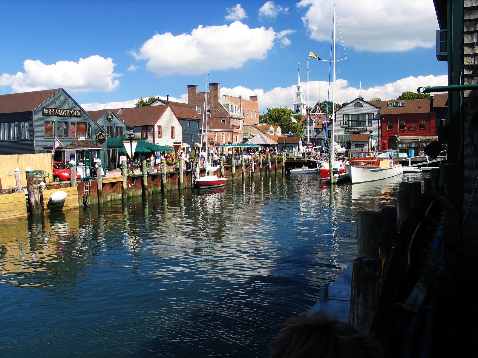 Newport, RI with kids, the harbor
