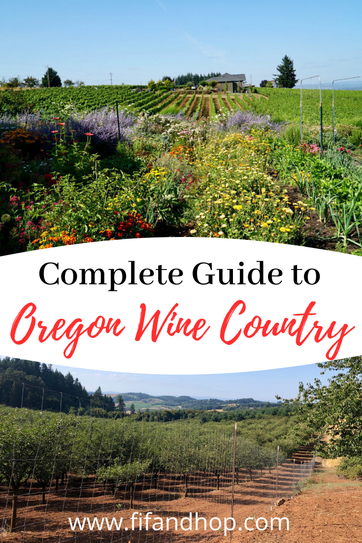 Oregon wine country