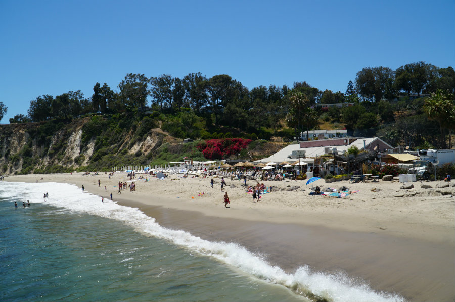 Malibu with kids at Paradise Cove