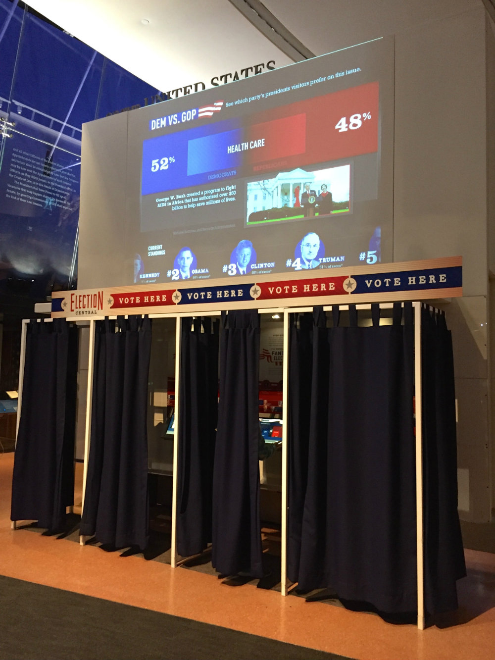 A visit to the Constitution Center in Philly
