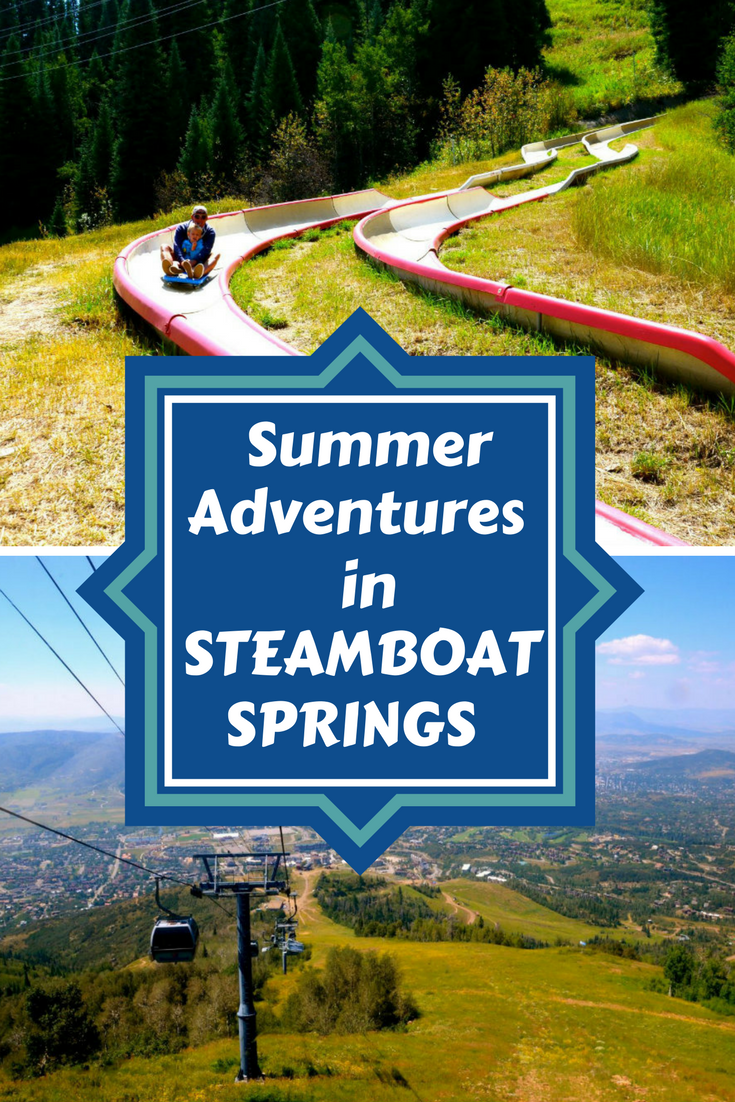 Summer Adventure in Steamboat Springs. Colorado.