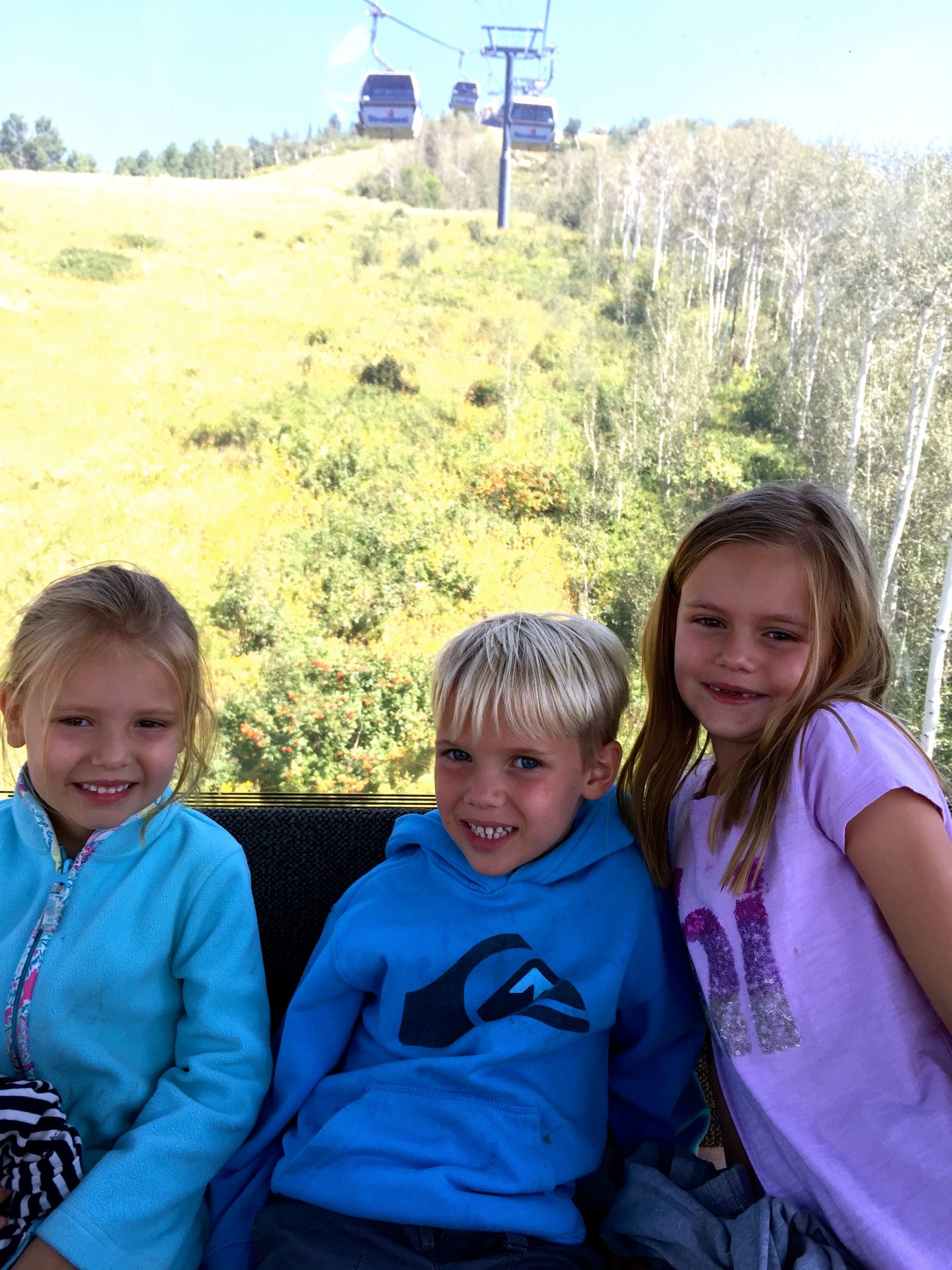 Gondola ride in Steamboat Springs, Colorado.