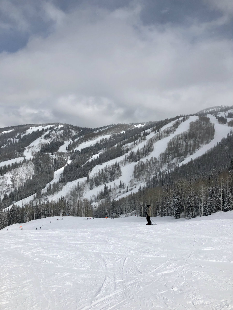 Steamboat Springs mountain is known for its champagne powder