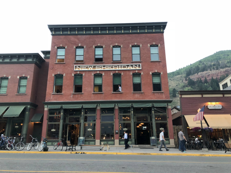 Dining at the New Sheridan in Telluride