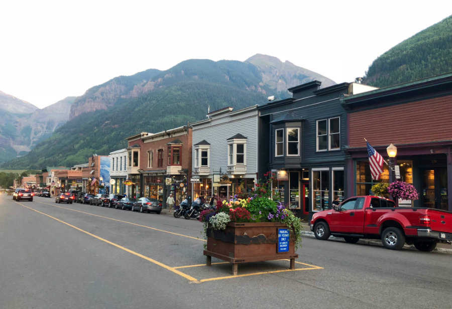 Downtown Telluride CO